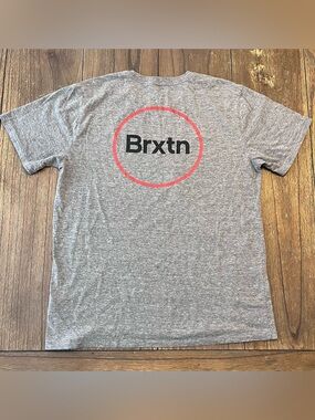 Brixton Grey T-Shirt Men’s Medium